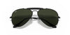 Ray-Ban AVIATOR CRAFT RB3422Q Sunglasses | Size 58 / Black №9040 / G-15 Green