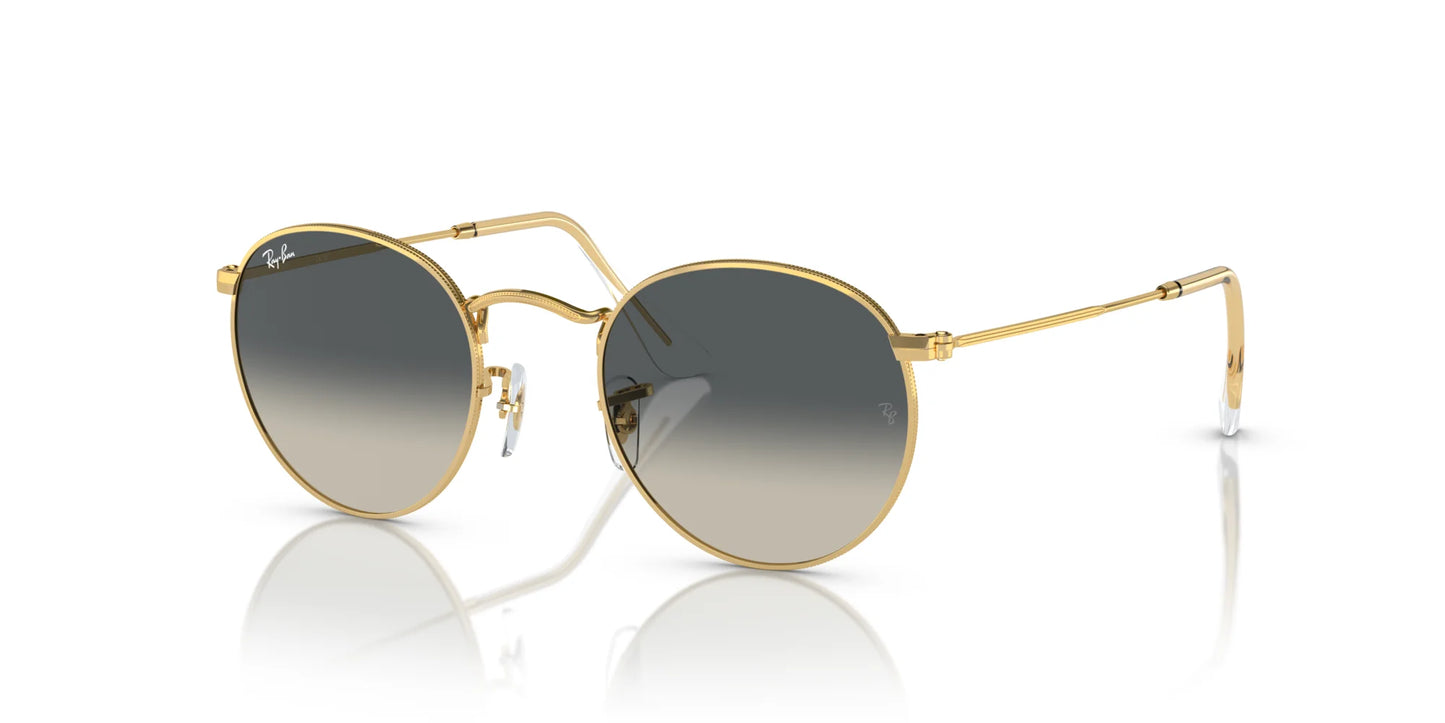 Ray-Ban ROUND METAL RB3447 Sunglasses Gold / Grey