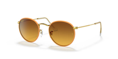 Ray-Ban ROUND FULL COLOR RB3447JM Sunglasses Yellow / Orange / Brown Gradient
