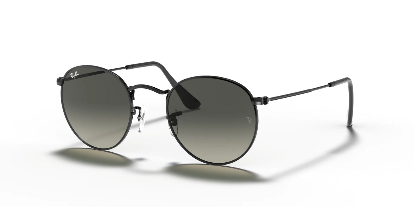 Ray-Ban ROUND METAL RB3447N Sunglasses Black / Grey Gradient