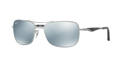 Ray-Ban RB3515 Sunglasses Gunmetal / Silver