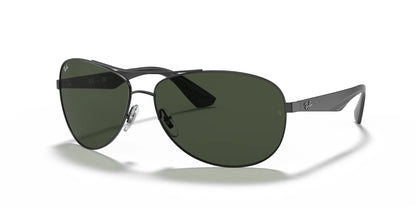 Ray-Ban RB3526 Sunglasses Black / Green