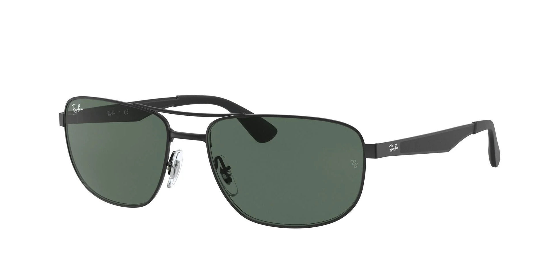 Ray-Ban RB3528 Sunglasses Black / Green