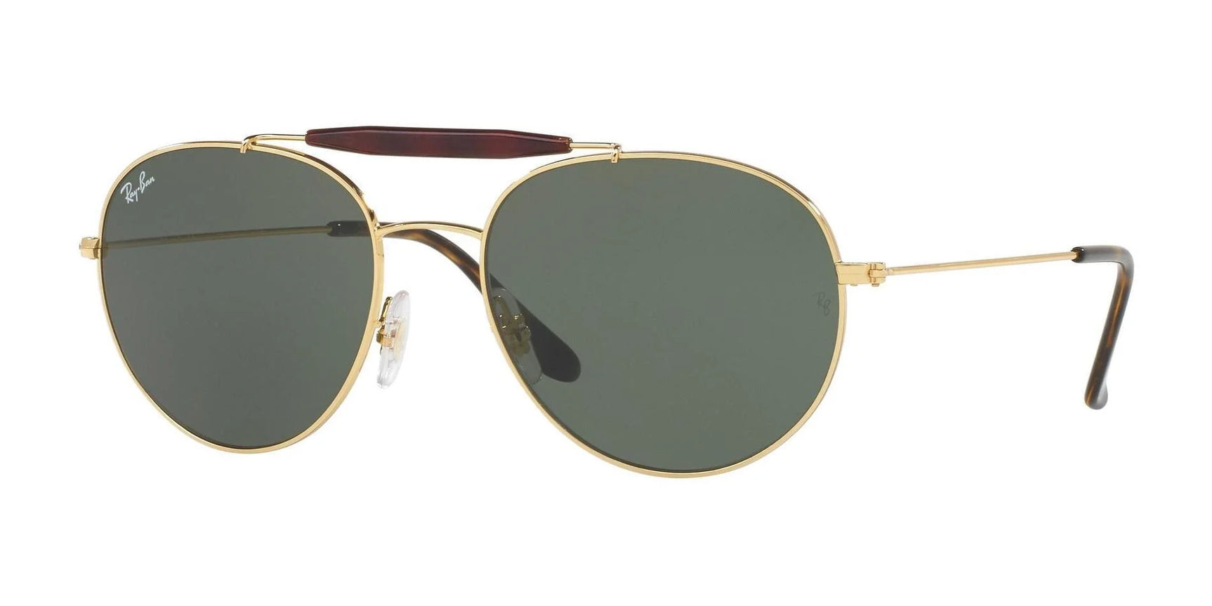 Ray-Ban RB3540 Sunglasses Gold / G-15 Green