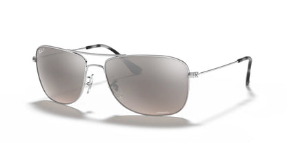 Ray-Ban RB3543 Sunglasses Silver / Silver (Polarized)