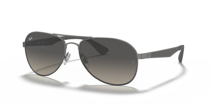 Ray-Ban RB3549 Sunglasses Gunmetal / Grey Gradient