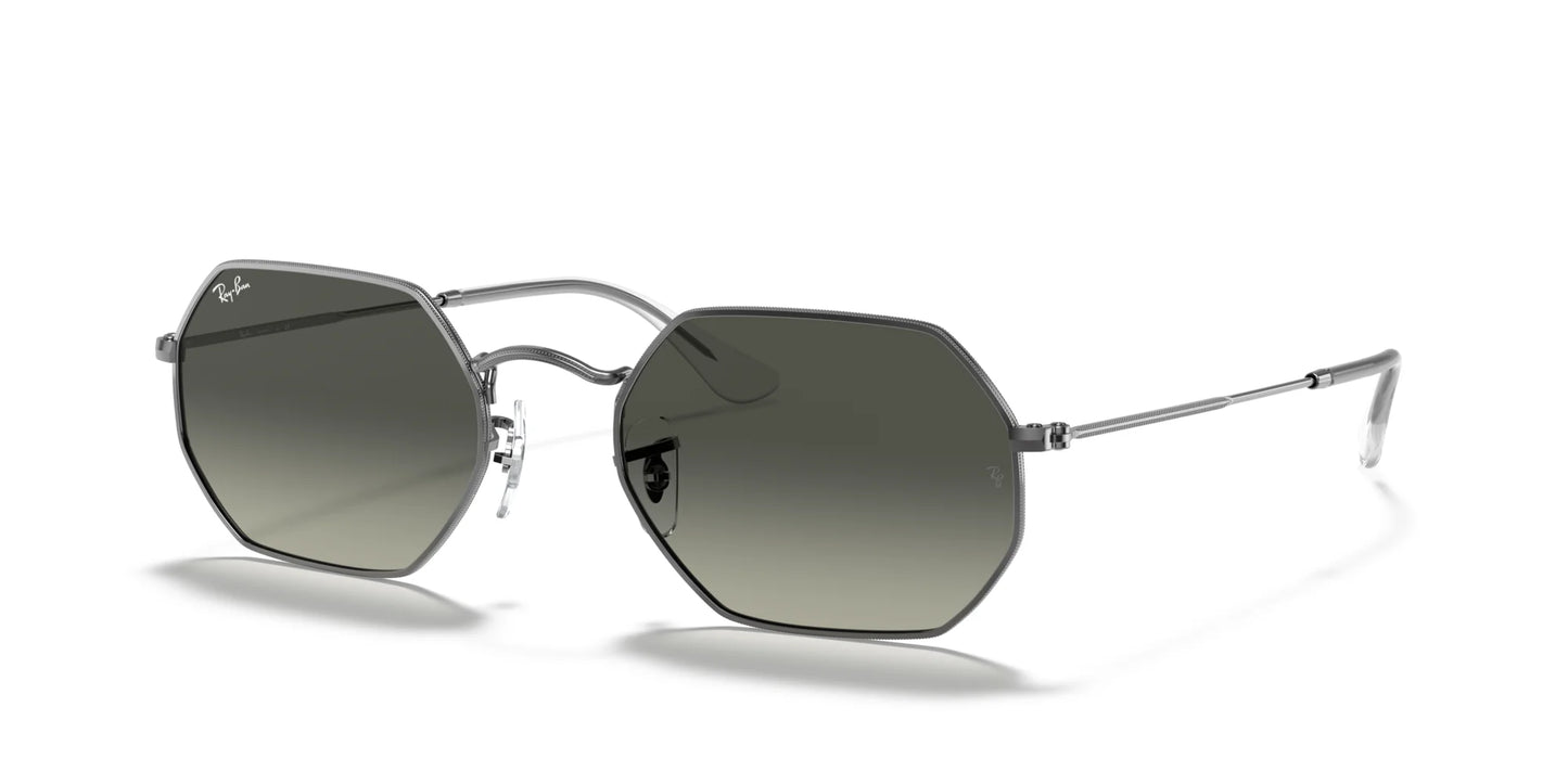 Ray-Ban OCTAGONAL RB3556N Sunglasses Gunmetal / Grey Gradient