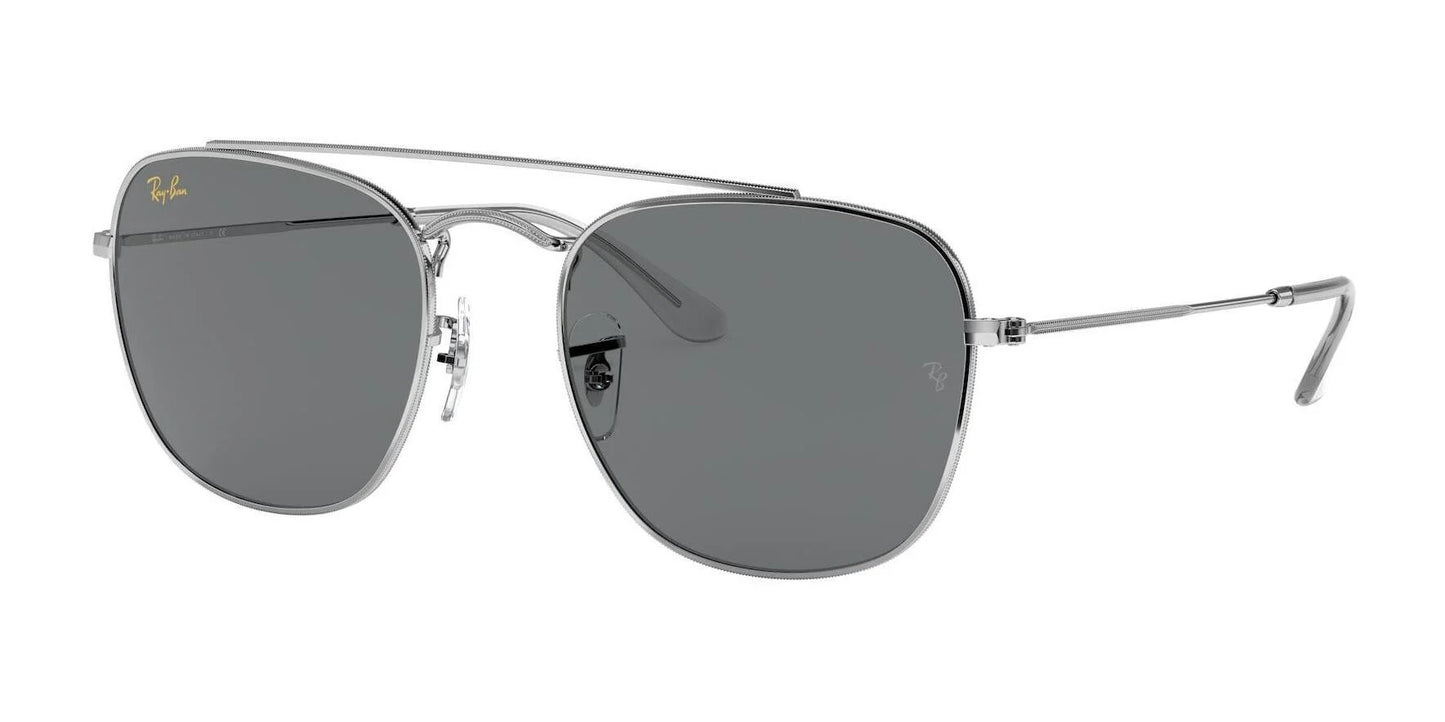 Ray-Ban RB3557 Sunglasses Silver / Dark Grey