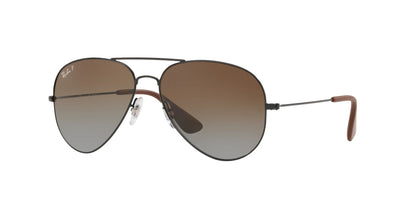 Ray-Ban RB3558 Sunglasses Black / Brown
