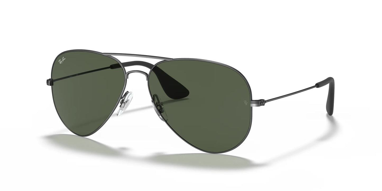 Ray-Ban RB3558 Sunglasses Black / Dark Green