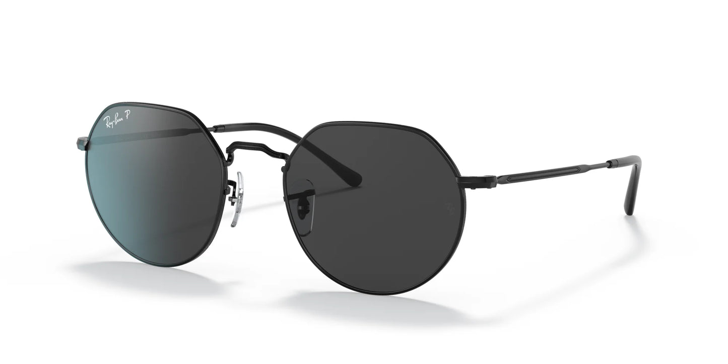 Ray-Ban JACK RB3565 Sunglasses Black / Black (Polarized)