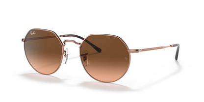 Ray-Ban JACK RB3565 Sunglasses Copper / Pink / Brown
