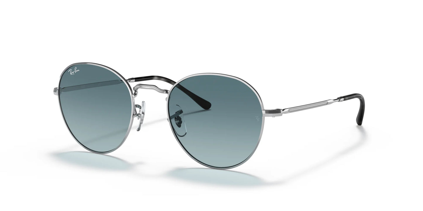Ray-Ban DAVID RB3582 Sunglasses Silver / Blue / Grey