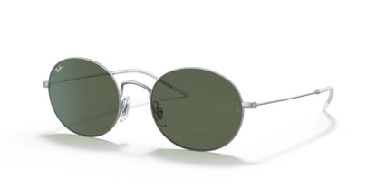 Ray-Ban RB3594 Sunglasses Silver / Green