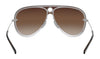 Ray-Ban RB3605N Sunglasses | Size 132 / Gold №909613 / Brown Gradient Dark Brown (3N 16%)