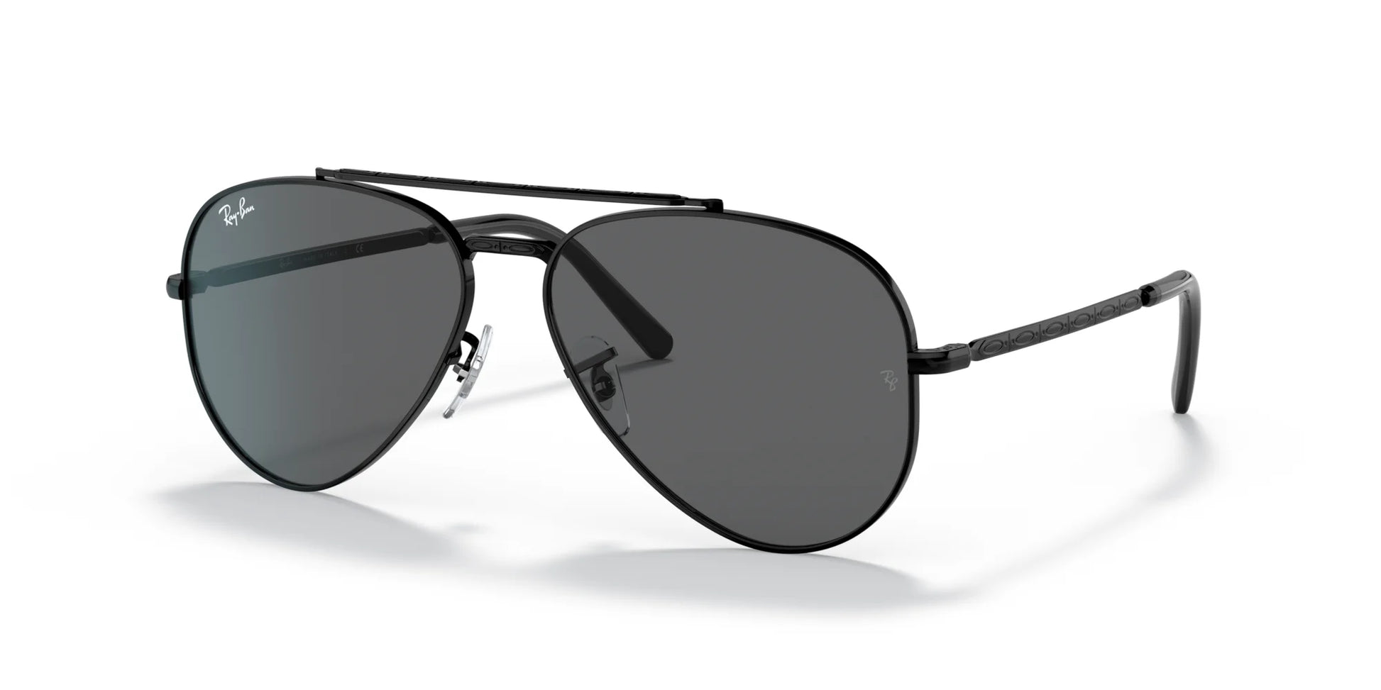 Ray-Ban NEW AVIATOR RB3625 Sunglasses Black / Dark Grey