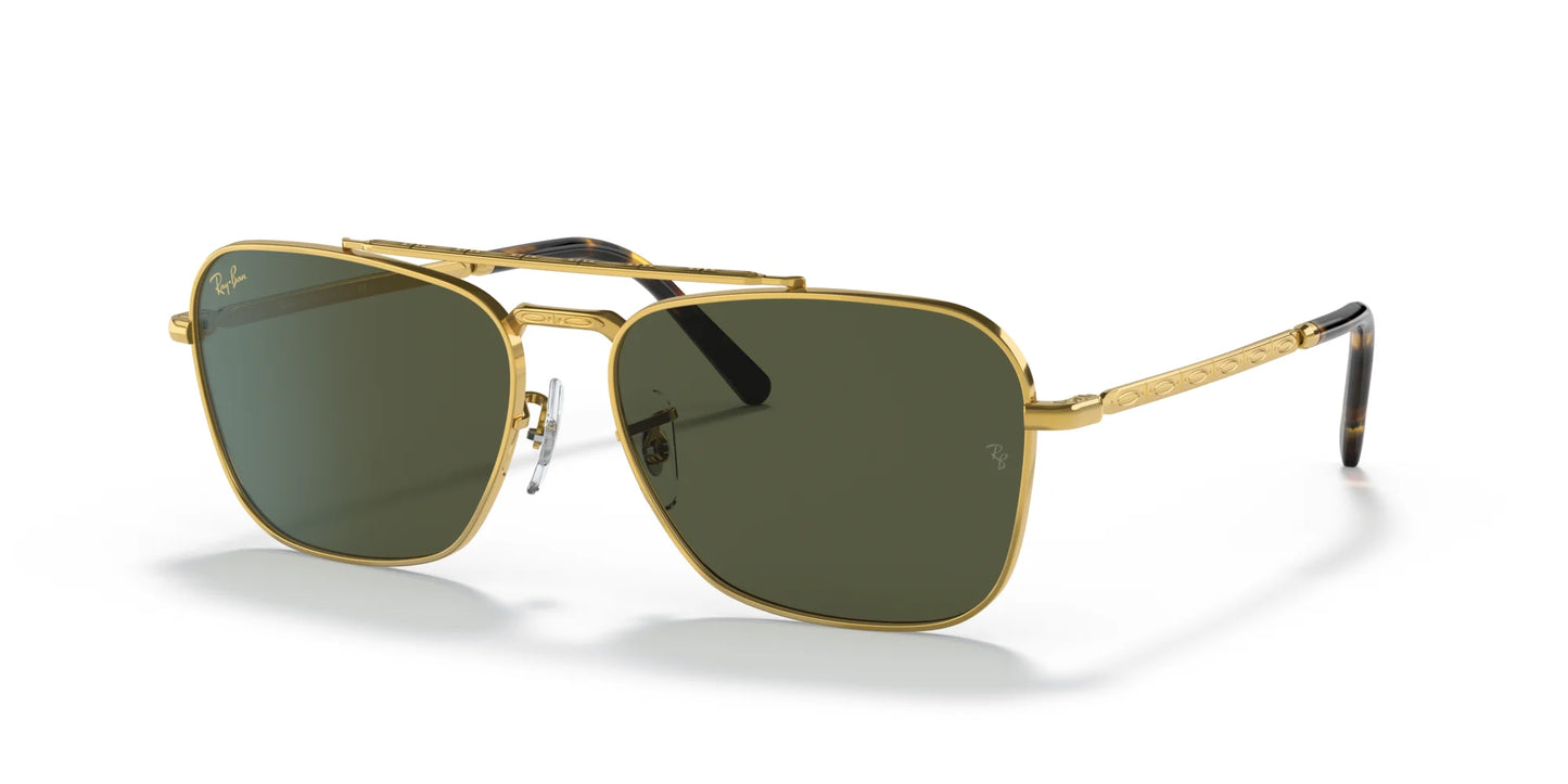 Ray-Ban NEW CARAVAN RB3636 Sunglasses Gold / Green