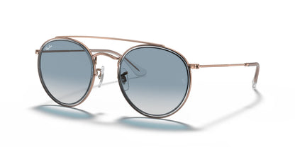 Ray-Ban RB3647N Sunglasses Copper / Light Blue Gradient