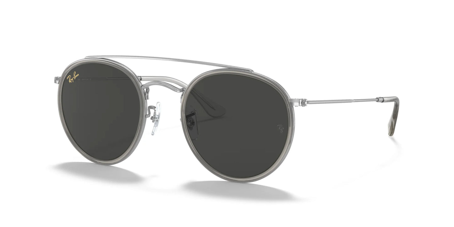 Ray-Ban RB3647N Sunglasses Silver / Dark Grey