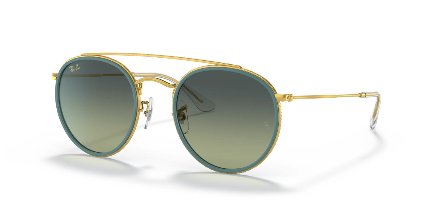 Ray-Ban RB3647N Sunglasses Gold / Green Vintage