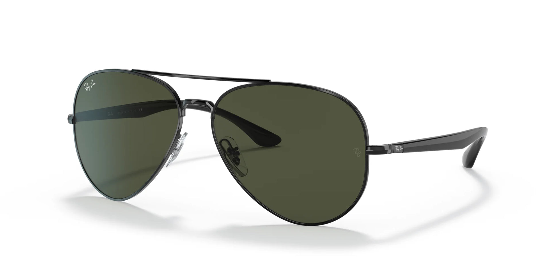 Ray-Ban RB3675 Sunglasses Black / Green