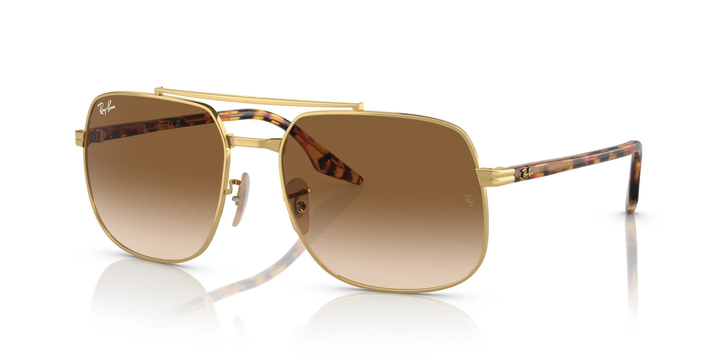 Ray-Ban RB3699 Sunglasses Gold / Brown