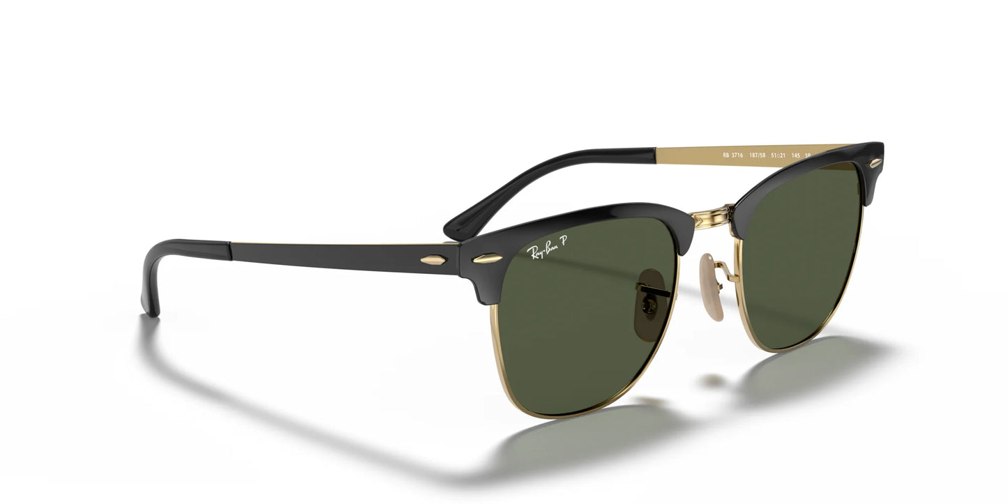 Ray-Ban CLUBMASTER METAL RB3716 Sunglasses | Size 51