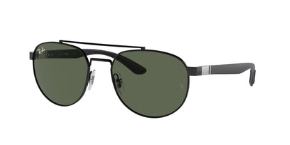 Ray-Ban RB3736 Sunglasses Black / Dark Green