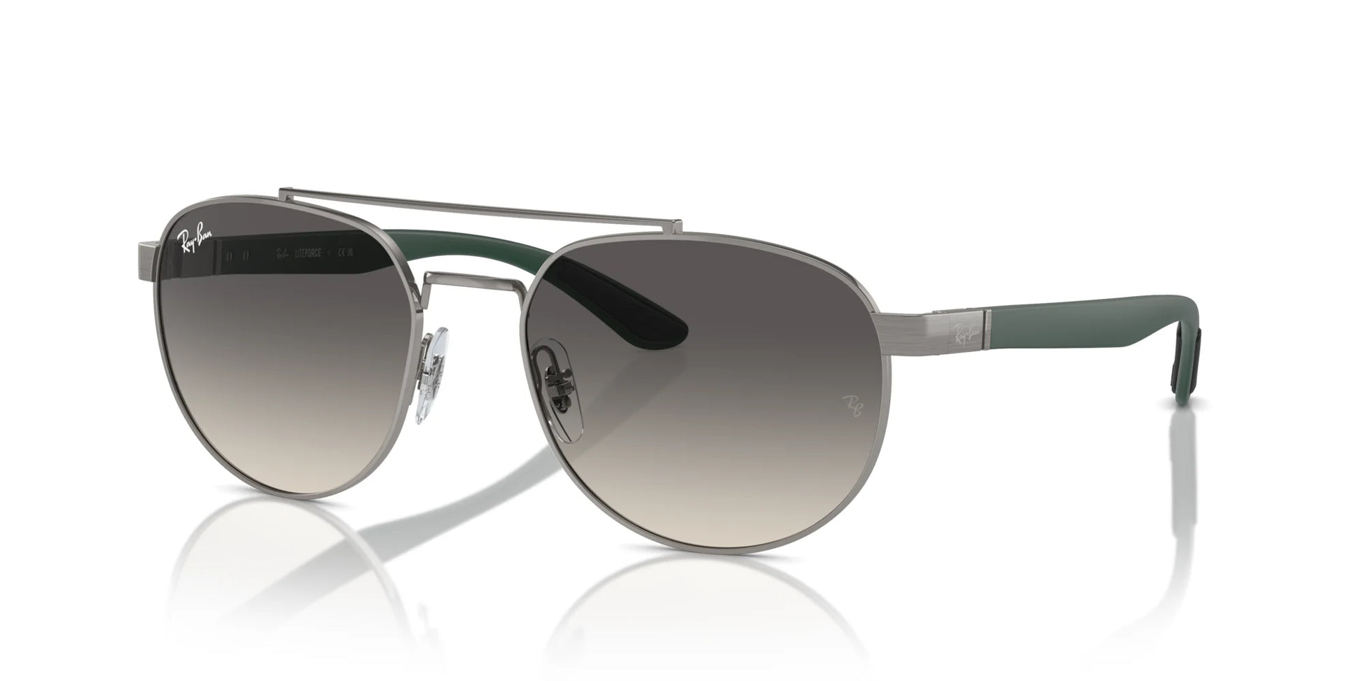 Ray-Ban RB3736 Sunglasses Gunmetal / Grey