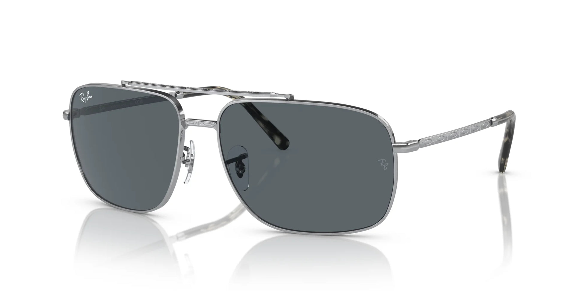 Ray-Ban RB3796 Sunglasses Silver / Blue