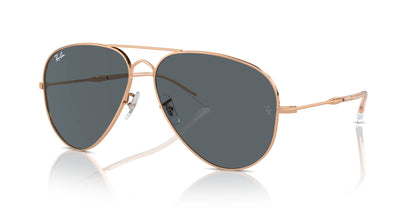 Ray-Ban OLD AVIATOR RB3825 Sunglasses Rose Gold / Blue