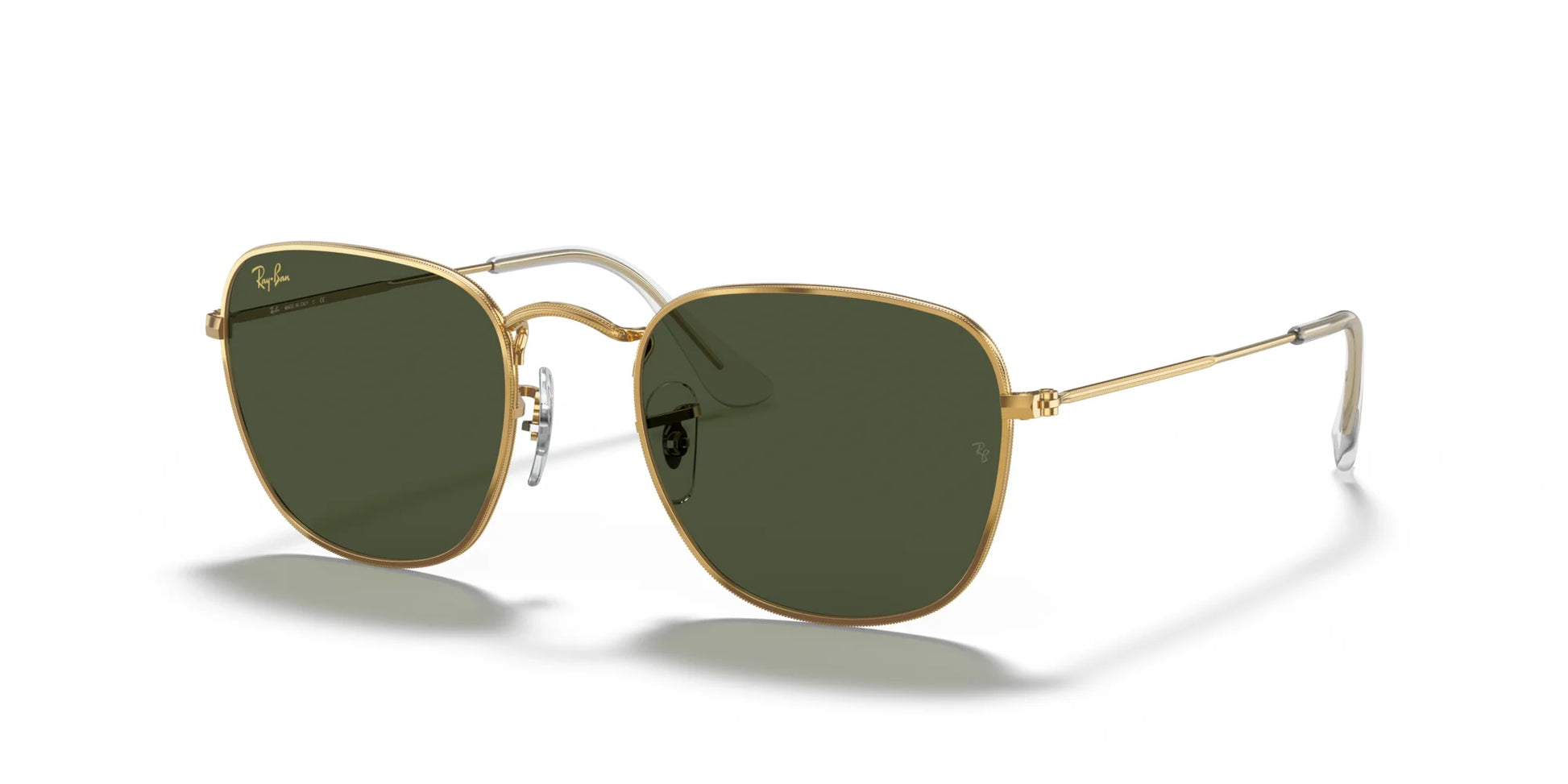 Ray-Ban FRANK RB3857 Sunglasses Gold / G-15 Green