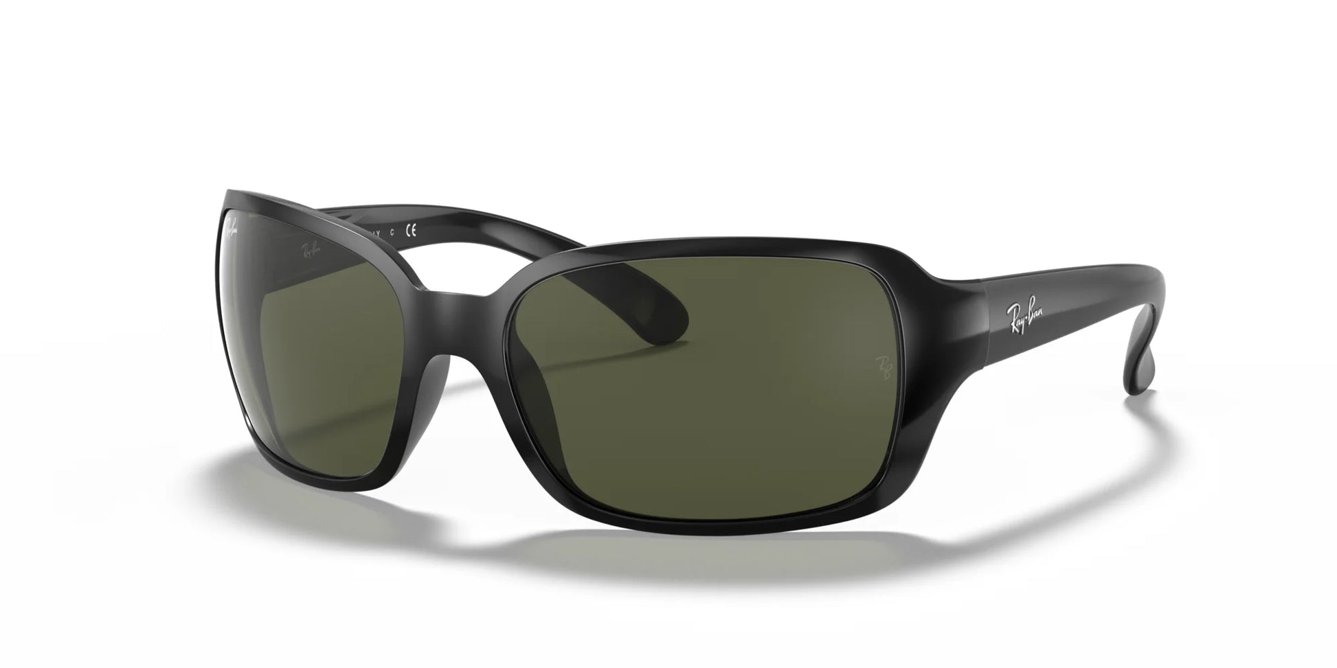 Ray-Ban RB4068 Sunglasses Black / G-15 Green
