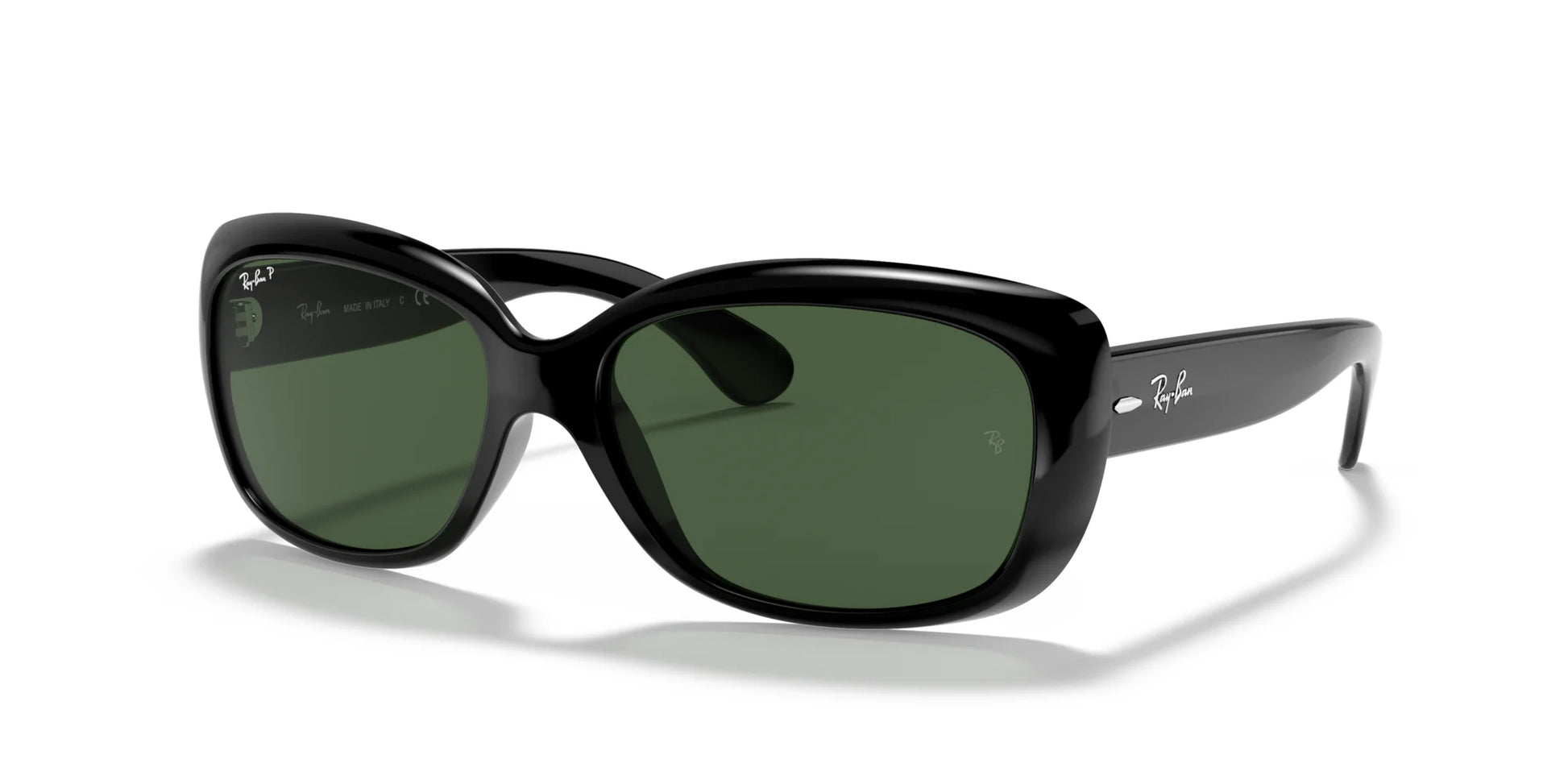 Ray-Ban JACKIE OHH RB4101 Sunglasses Black / Green
