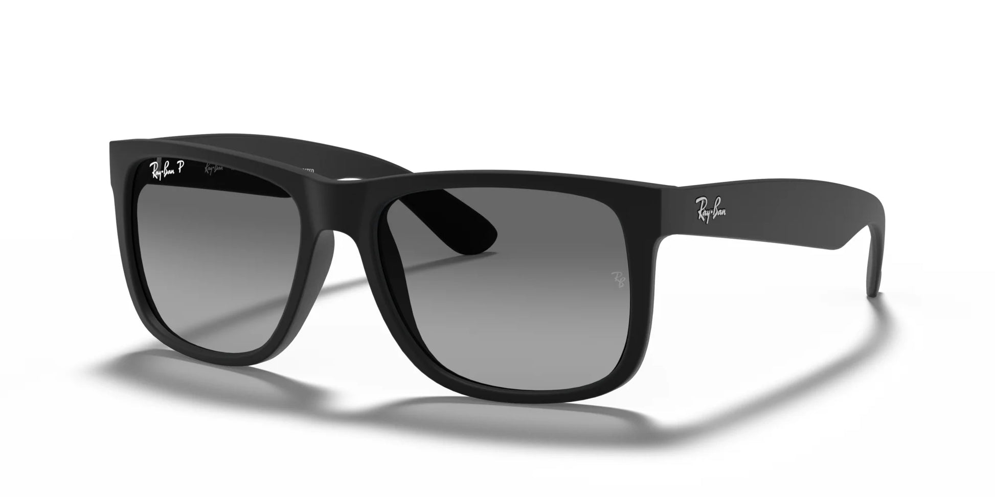 Ray-Ban JUSTIN RB4165 Sunglasses Black / Light Grey