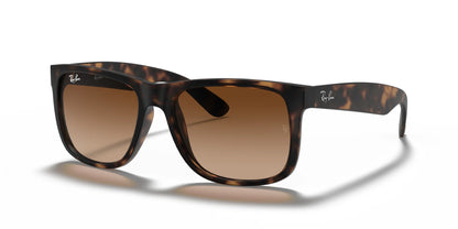 Ray-Ban JUSTIN RB4165 Sunglasses Havana / Dark Brown