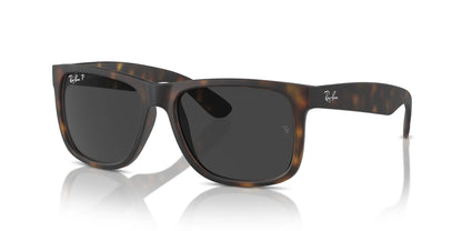 Ray-Ban JUSTIN RB4165 Sunglasses Havana / Dark Grey