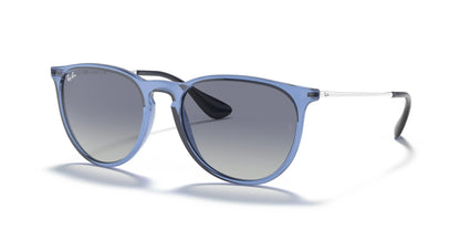 Ray-Ban ERIKA RB4171 Sunglasses Transparent Blue / Blue Gradient