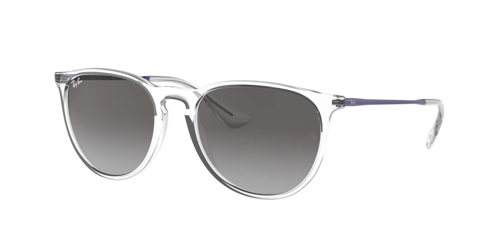 Ray-Ban ERIKA RB4171 Sunglasses Transparent / Grey Gradient