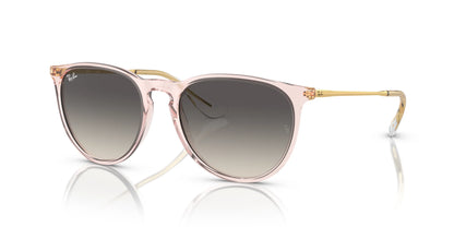 Ray-Ban ERIKA RB4171 Sunglasses Transparent Pink / Grey
