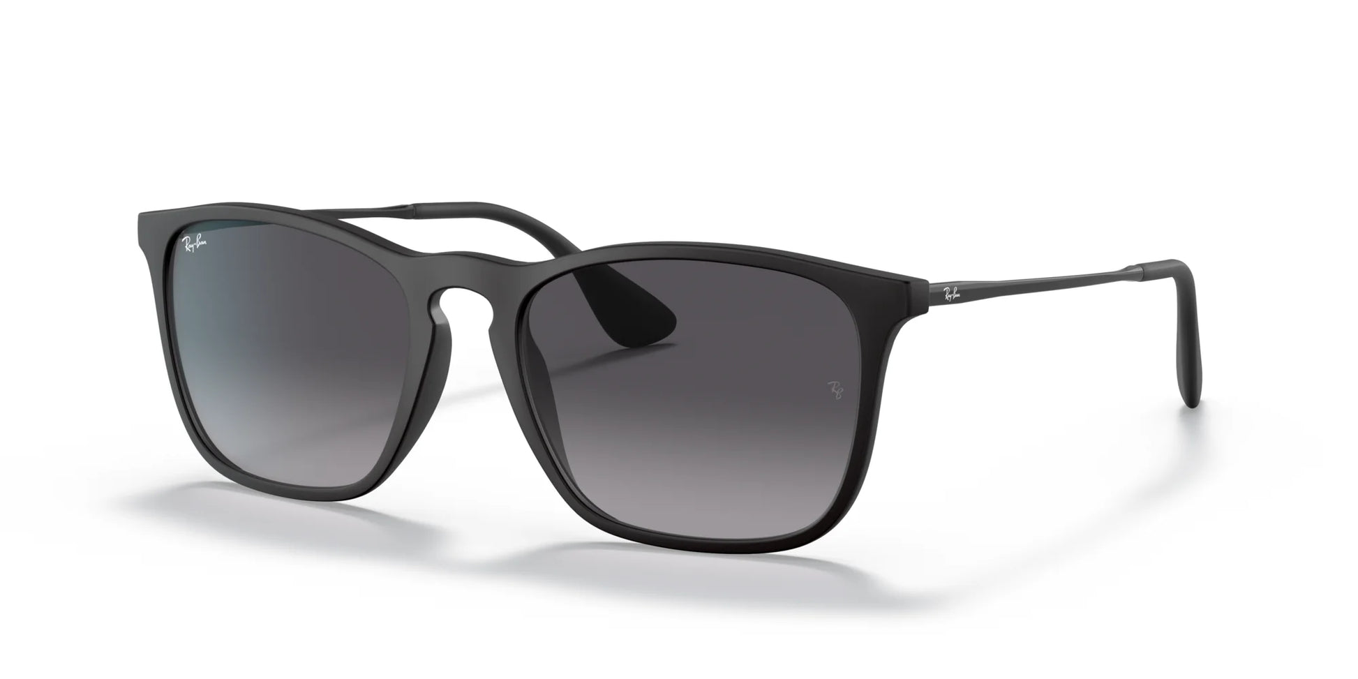 Ray-Ban CHRIS RB4187F Sunglasses Black / Grey Gradient