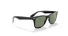 Ray-Ban WAYFARER LITEFORCE RB4195F Sunglasses | Size 52 / Black №601/71 / Green Classic