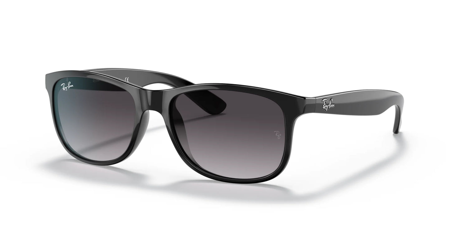 Ray-Ban ANDY RB4202 Sunglasses Black / Light Grey Gradient Dark Grey
