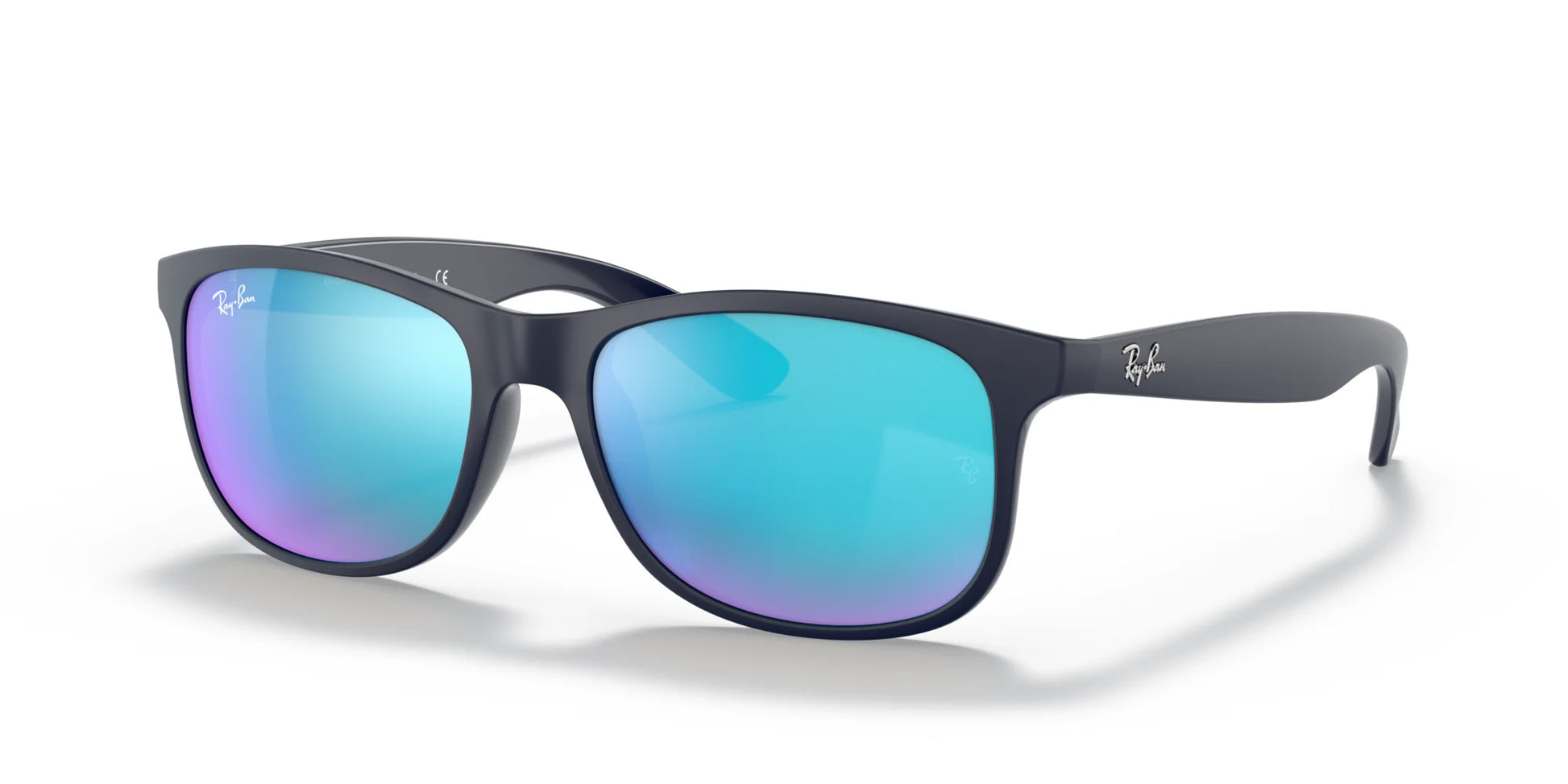 Ray-Ban ANDY RB4202 Sunglasses Blue / Blue Mirror