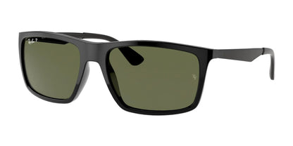 Ray-Ban RB4228 Sunglasses Black / G-15 Green (Polarized)