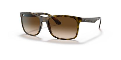 Ray-Ban RB4232 Sunglasses Light Havana / Brown Gradient Dark Brown
