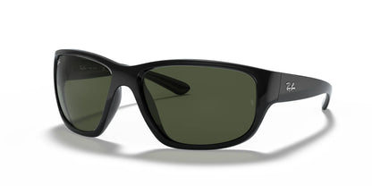 Ray-Ban RB4300 Sunglasses Black / Green