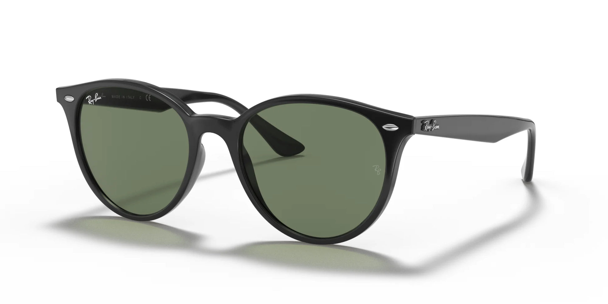 Ray-Ban RB4305F Sunglasses Black / Green Classic