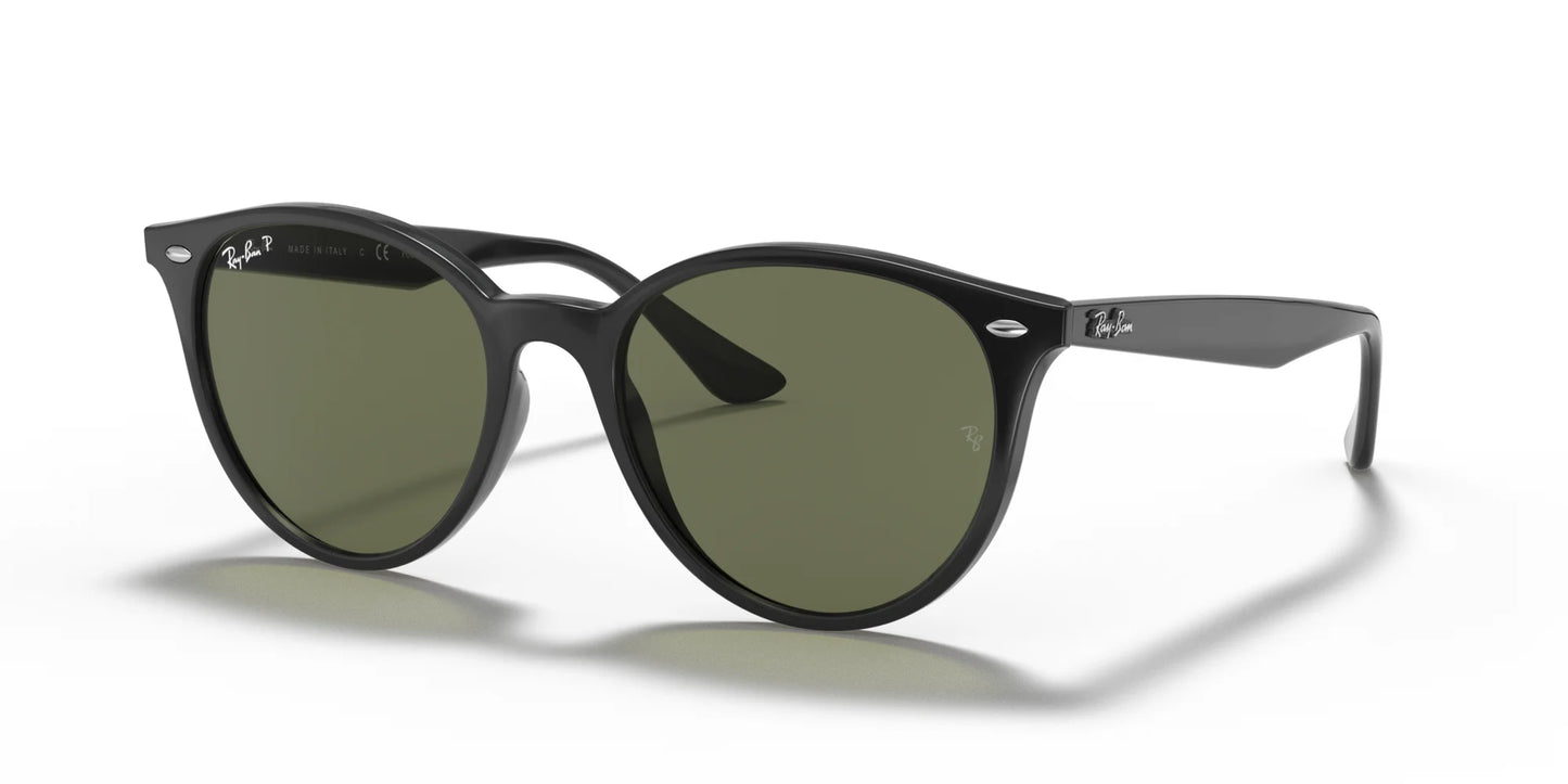 Ray-Ban RB4305F Sunglasses Black / Green