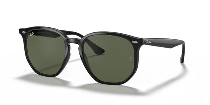 Ray-Ban RB4306 Sunglasses Black / Dark Green